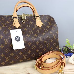 Sold💜Louis Vuitton Speedy Bandouliere 30 Monogram